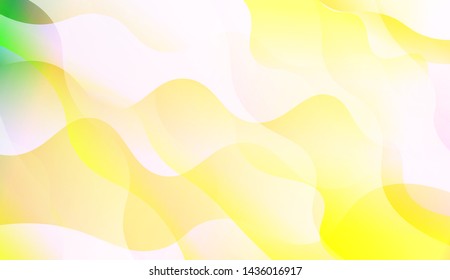 Wave Abstract Background with line, geometric shape. Creative Gradient Background. For Greeting Card, Brochure, Banner Calendar. Vector Illustration