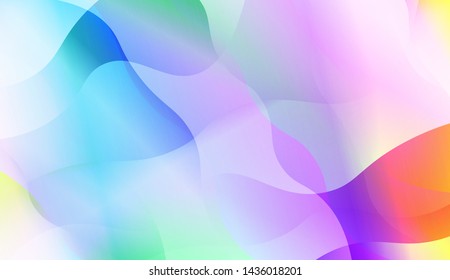 Wave Abstract Background with line, geometric shape. Creative Gradient Background. For Greeting Card, Brochure, Banner Calendar. Vector Illustration
