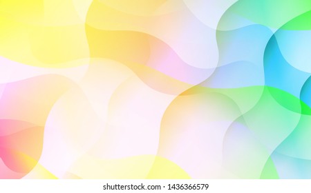 Wave Abstract Background with line, geometric shape. Creative Gradient Background. For Greeting Card, Brochure, Banner Calendar. Vector Illustration