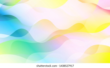 Wave Abstract Background with line, geometric shape. Creative Gradient Background. For Greeting Card, Brochure, Banner Calendar. Vector Illustration