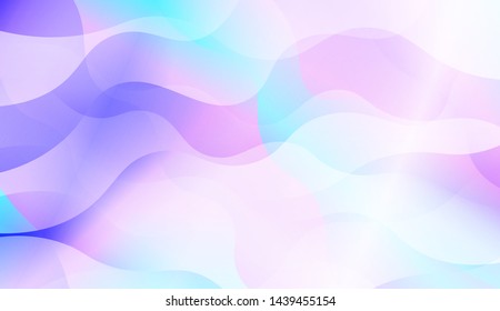 Wave Abstract Background with line, geometric shape. Creative Gradient Background. For Greeting Card, Brochure, Banner Calendar. Vector Illustration