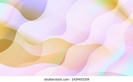 Wave Abstract Background with line, geometric shape. Creative Gradient Background. For Greeting Card, Brochure, Banner Calendar. Vector Illustration