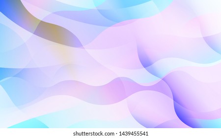 Wave Abstract Background with line, geometric shape. Creative Gradient Background. For Greeting Card, Brochure, Banner Calendar. Vector Illustration