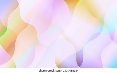 Wave Abstract Background with line, geometric shape. Creative Gradient Background. For Greeting Card, Brochure, Banner Calendar. Vector Illustration