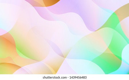 Wave Abstract Background with line, geometric shape. Creative Gradient Background. For Greeting Card, Brochure, Banner Calendar. Vector Illustration