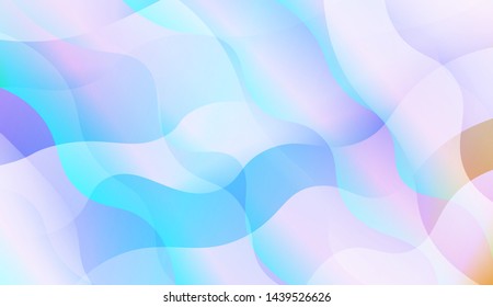 Wave Abstract Background with line, geometric shape. Creative Gradient Background. For Greeting Card, Brochure, Banner Calendar. Vector Illustration