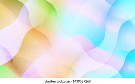 Wave Abstract Background with line, geometric shape. Creative Gradient Background. For Greeting Card, Brochure, Banner Calendar. Vector Illustration