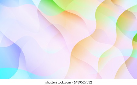 Wave Abstract Background with line, geometric shape. Creative Gradient Background. For Greeting Card, Brochure, Banner Calendar. Vector Illustration