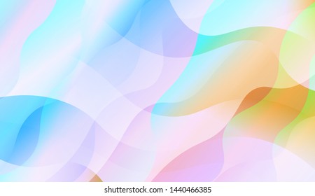 Wave Abstract Background with line, geometric shape. Creative Gradient Background. For Greeting Card, Brochure, Banner Calendar. Vector Illustration