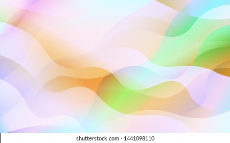 Wave Abstract Background with line, geometric shape. Creative Gradient Background. For Greeting Card, Brochure, Banner Calendar. Vector Illustration