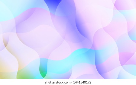 Wave Abstract Background with line, geometric shape. Creative Gradient Background. For Greeting Card, Brochure, Banner Calendar. Vector Illustration
