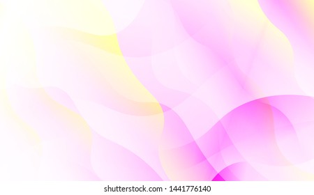 Wave Abstract Background with line, geometric shape. Creative Gradient Background. For Greeting Card, Brochure, Banner Calendar. Vector Illustration