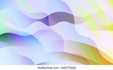 Wave Abstract Background with line, geometric shape. Creative Gradient Background. For Greeting Card, Brochure, Banner Calendar. Vector Illustration