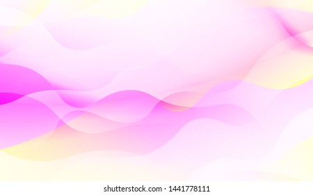 Wave Abstract Background with line, geometric shape. Creative Gradient Background. For Greeting Card, Brochure, Banner Calendar. Vector Illustration