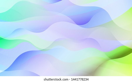 Wave Abstract Background with line, geometric shape. Creative Gradient Background. For Greeting Card, Brochure, Banner Calendar. Vector Illustration