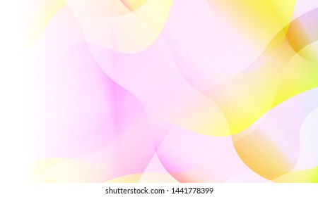 Wave Abstract Background with line, geometric shape. Creative Gradient Background. For Greeting Card, Brochure, Banner Calendar. Vector Illustration
