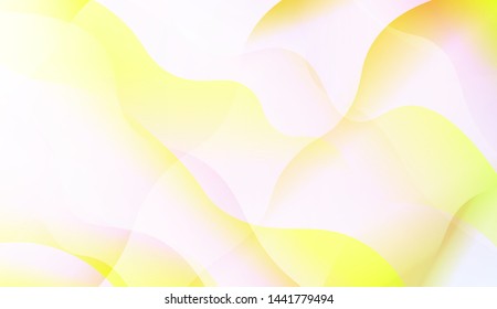 Wave Abstract Background with line, geometric shape. Creative Gradient Background. For Greeting Card, Brochure, Banner Calendar. Vector Illustration