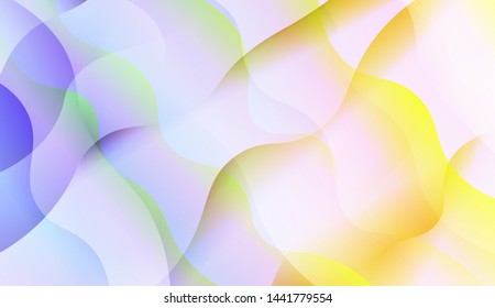 Wave Abstract Background with line, geometric shape. Creative Gradient Background. For Greeting Card, Brochure, Banner Calendar. Vector Illustration