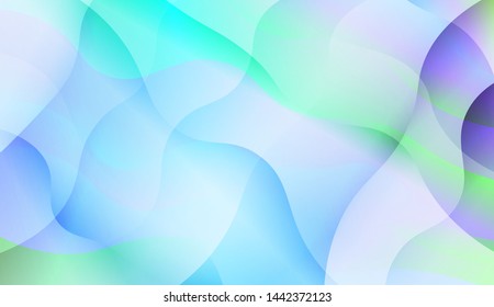 Wave Abstract Background with line, geometric shape. Creative Gradient Background. For Greeting Card, Brochure, Banner Calendar. Vector Illustration