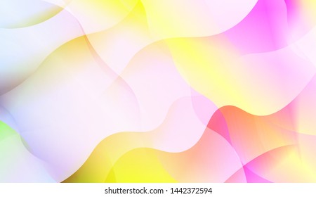 Wave Abstract Background with line, geometric shape. Creative Gradient Background. For Greeting Card, Brochure, Banner Calendar. Vector Illustration