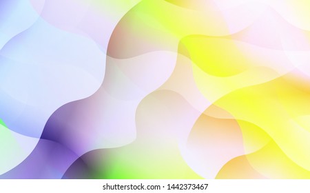Wave Abstract Background with line, geometric shape. Creative Gradient Background. For Greeting Card, Brochure, Banner Calendar. Vector Illustration