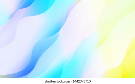 Wave Abstract Background with line, geometric shape. Creative Gradient Background. For Greeting Card, Brochure, Banner Calendar. Vector Illustration