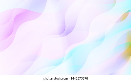 Wave Abstract Background with line, geometric shape. Creative Gradient Background. For Greeting Card, Brochure, Banner Calendar. Vector Illustration