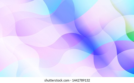 Wave Abstract Background with line, geometric shape. Creative Gradient Background. For Greeting Card, Brochure, Banner Calendar. Vector Illustration