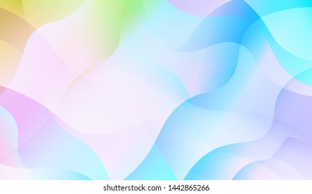 Wave Abstract Background with line, geometric shape. Creative Gradient Background. For Greeting Card, Brochure, Banner Calendar. Vector Illustration
