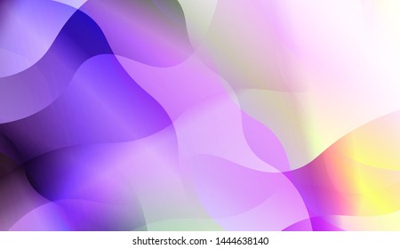 Wave Abstract Background with line, geometric shape. Creative Gradient Background. For Greeting Card, Brochure, Banner Calendar. Vector Illustration