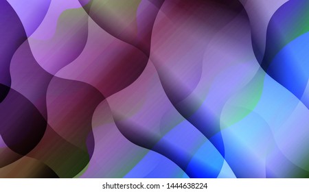 Wave Abstract Background with line, geometric shape. Creative Gradient Background. For Greeting Card, Brochure, Banner Calendar. Vector Illustration