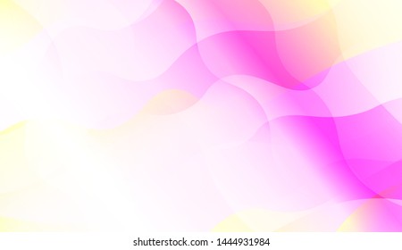 Wave Abstract Background with line, geometric shape. Creative Gradient Background. For Greeting Card, Brochure, Banner Calendar. Vector Illustration