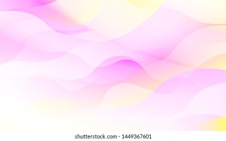 Wave Abstract Background with line, geometric shape. Creative Gradient Background. For Greeting Card, Brochure, Banner Calendar. Vector Illustration