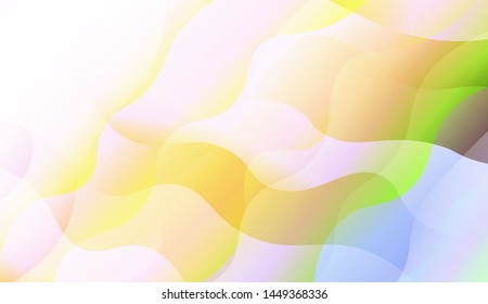 Wave Abstract Background with line, geometric shape. Creative Gradient Background. For Greeting Card, Brochure, Banner Calendar. Vector Illustration