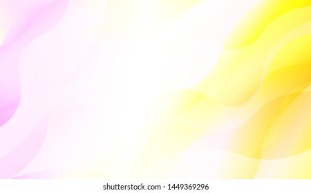 Wave Abstract Background with line, geometric shape. Creative Gradient Background. For Greeting Card, Brochure, Banner Calendar. Vector Illustration