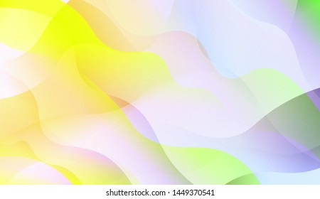 Wave Abstract Background with line, geometric shape. Creative Gradient Background. For Greeting Card, Brochure, Banner Calendar. Vector Illustration