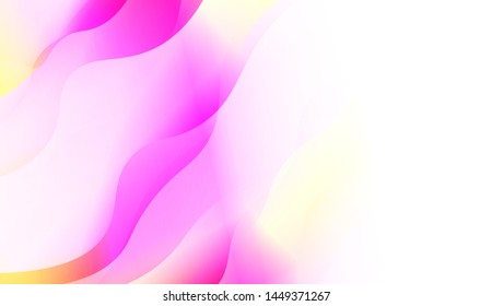 Wave Abstract Background with line, geometric shape. Creative Gradient Background. For Greeting Card, Brochure, Banner Calendar. Vector Illustration