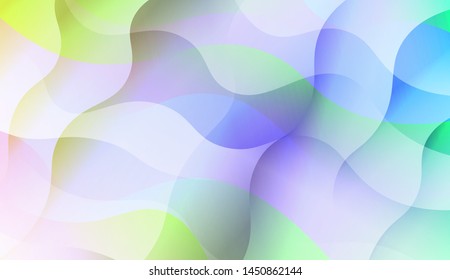 Wave Abstract Background with line, geometric shape. Creative Gradient Background. For Greeting Card, Brochure, Banner Calendar. Vector Illustration