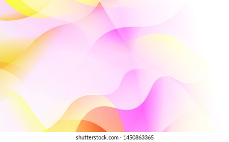 Wave Abstract Background with line, geometric shape. Creative Gradient Background. For Greeting Card, Brochure, Banner Calendar. Vector Illustration