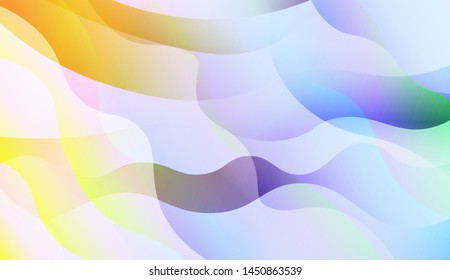 Wave Abstract Background with line, geometric shape. Creative Gradient Background. For Greeting Card, Brochure, Banner Calendar. Vector Illustration