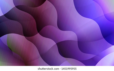 Wave Abstract Background with line, geometric shape. Creative Gradient Background. For Greeting Card, Brochure, Banner Calendar. Vector Illustration