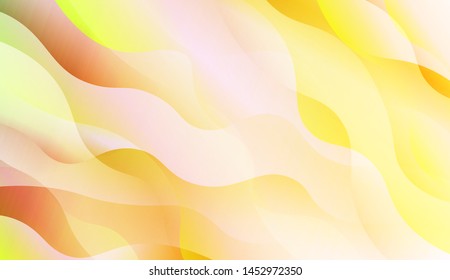 Wave Abstract Background with line, geometric shape. Creative Gradient Background. For Greeting Card, Brochure, Banner Calendar. Vector Illustration