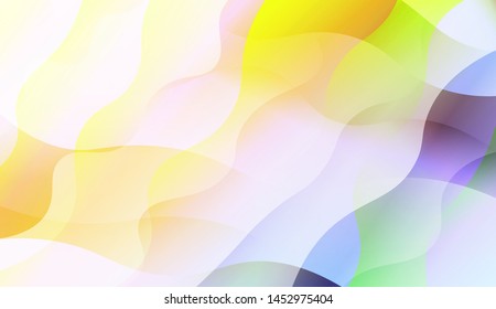 Wave Abstract Background with line, geometric shape. Creative Gradient Background. For Greeting Card, Brochure, Banner Calendar. Vector Illustration