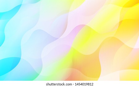 Wave Abstract Background with line, geometric shape. Creative Gradient Background. For Greeting Card, Brochure, Banner Calendar. Vector Illustration