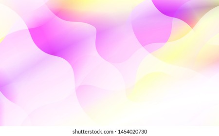 Wave Abstract Background with line, geometric shape. Creative Gradient Background. For Greeting Card, Brochure, Banner Calendar. Vector Illustration
