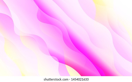 Wave Abstract Background with line, geometric shape. Creative Gradient Background. For Greeting Card, Brochure, Banner Calendar. Vector Illustration