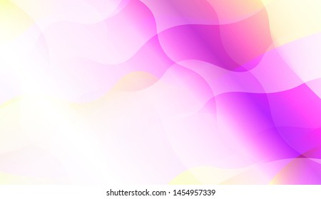 Wave Abstract Background with line, geometric shape. Creative Gradient Background. For Greeting Card, Brochure, Banner Calendar. Vector Illustration