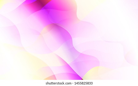 Wave Abstract Background with line, geometric shape. Creative Gradient Background. For Greeting Card, Brochure, Banner Calendar. Vector Illustration