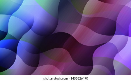 Wave Abstract Background with line, geometric shape. Creative Gradient Background. For Greeting Card, Brochure, Banner Calendar. Vector Illustration