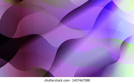 Wave Abstract Background with line, geometric shape. Creative Gradient Background. For Greeting Card, Brochure, Banner Calendar. Vector Illustration